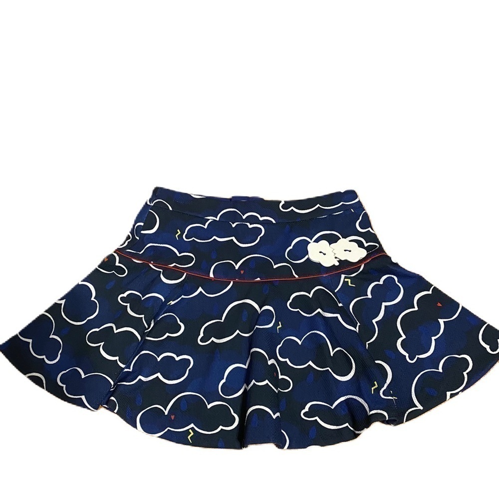 Catimini Couture Cloud Skirt Sz 10 Kids Mini A-line